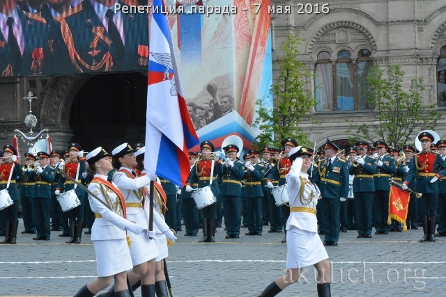 Репетиция парада Победы 7 мая 2016 г. Фото: Сергей Акулич